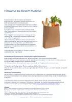 Vorschau - Bildkarten - food (1): picture and word cards - flashcards - 20 Karten für die Wortschatzarbeit - Seite 1