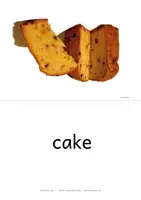 Vorschau - Bildkarten - food (1): picture and word cards - flashcards - 20 Karten für die Wortschatzarbeit - Seite 3