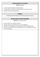 Vorschau - Stundenentwürfe - Orientierungslauf Turnhalle und Schulgelände Sportunterricht 5. Klasse Lehrplan Plus - Seite 2