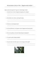 Vorschau - Arbeitsblätter - Was ist Was - Der Regenwald - Deckblatt
