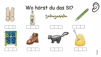 Vorschau - Unterrichtsreihen - Buchstabenübungsheft St und st Buchstabenweg - Seite 3