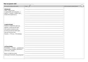 Vorschau - Arbeitsblätter - Stichwortzettel - Hin zum freien monologischen Sprechen - Seite 1