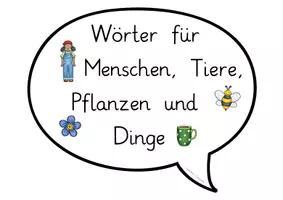Vorschau - Poster - Tafelmaterial, Merkplakat Wortarten: Nomen, Deutsch - Seite 3