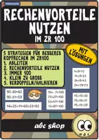 Vorschau - Arbeitsblätter - Rechenvorteile nutzen im ZR 100 - 5 Strategien für sicheres Kopfrechnen im Zahlenraum 100 - Deckblatt
