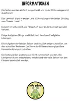 Vorschau - Unterrichtsreihen - Einführung in das Einmaleins - handlungsorientierte Aufgaben (Selbstlernheft) - Seite 1