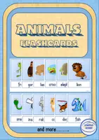 Vorschau - Bildkarten - More 1 Unit 1 - animals - Deckblatt