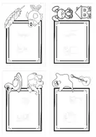 Vorschau - Arbeitsblätter - Buchstabenheft Vorlagen Buchstabeneinführung - Seite 2