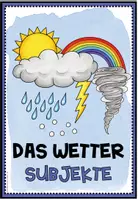 Vorschau - Bildkarten - Bildkarten Wetter – Bild- und Wortkarten für Deutsch, DaZ und DaF | Wortschatz - Seite 1