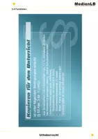 Vorschau - Präsentationen/Tafelbilder - Urheberrecht - Grundlagen - Farbfolien - Deckblatt
