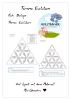 Vorschau - Spiele - Evolution - Trimino zur Wiederholung - Deckblatt