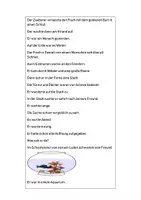 Vorschau - Fördermaterial/Inklusion - Märchen Lese- und Aufgabenkartei leichte Sprache Der Fisch mit dem goldenen Bart - Seite 2