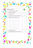 Vorschau - Lehrpläne/Lehrermaterial - Checkliste Schulanfang - Seite 1