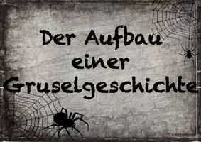 Vorschau - Fördermaterial/Inklusion - Tafelmaterial: Aufbau einer Gruselgeschichte - Seite 1