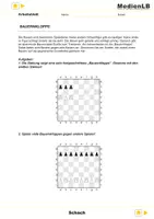 Vorschau - Arbeitsblätter - Schach - Arbeitsblätter mit Lösungen - Deckblatt