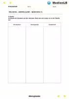 Vorschau - Arbeitsblätter - Aberglaube - Arbeitsblätter mit Lösungen - Seite 3