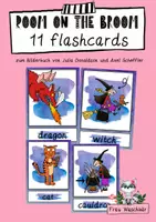 Vorschau - Bildkarten - Flashcards "Room on the broom" (Bilderbuch von Julia Donaldson und Axel Scheffler) #edukilights2022 - Deckblatt
