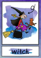 Vorschau - Bildkarten - Flashcards "Room on the broom" (Bilderbuch von Julia Donaldson und Axel Scheffler) #edukilights2022 - Seite 2
