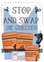 Vorschau - Spiele - Stop and swap: die Griechen - Deckblatt