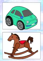 Vorschau - Arbeitsblätter - Toys / Wortschatz: Sparpaket (QR-Codes & Flashcards) - Englisch - Kl. 2/3 - Seite 2