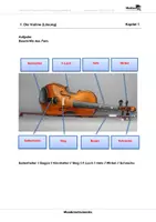 Vorschau - Arbeitsblätter - Musikinstrumente IV - Arbeitsblätter mit Lösungen - Seite 1