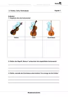 Vorschau - Arbeitsblätter - Musikinstrumente IV - Arbeitsblätter mit Lösungen - Seite 2
