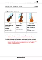 Vorschau - Arbeitsblätter - Musikinstrumente IV - Arbeitsblätter mit Lösungen - Seite 3