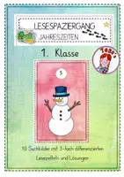 Vorschau - Arbeitsblätter - Lesespaziergang - großes Materialpaket - Seite 1
