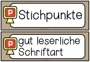 Vorschau - Poster - Das Referat - Tipps für eine PowerPoint Präsentation (Tafelmaterial/Poster) - Seite 3
