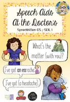 Vorschau - Poster - Speech Aids - At the doctor's Sprechhilfen Englisch - Deckblatt