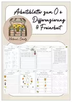 Vorschau - Arbeitsblätter - 8 Arbeitsblätter zum Ö ö - Deckblatt