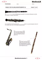Vorschau - Arbeitsblätter - Musikinstrumente I - Arbeitsblätter mit Lösungen - Seite 3