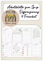 Vorschau - Arbeitsblätter - 8 Arbeitsblätter zum Sp sp - Deckblatt