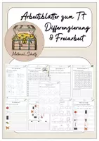 Vorschau - Arbeitsblätter - 9 Arbeitsblätter zum T t - Deckblatt