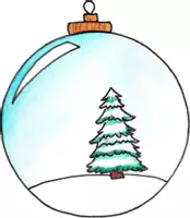 Vorschau - selbst erstellte Cliparts/Grafiken - Clipart Christbaumkugel Weihnachten Freebie - Seite 2