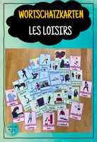 Vorschau - Bildkarten - Wortschatzkarten - les loisirs (passend zu Dis Donc 5 Unité 3) - Deckblatt