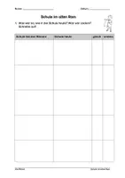 Vorschau - Arbeitsblätter - Die Römer - Schule, Latein, Zahlen - Seite 1