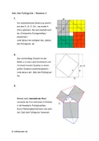 Vorschau - Arbeitsblätter - Die Satzgruppe des Pythagoras - Seite 2