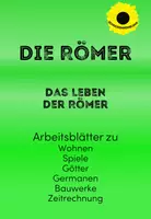 Vorschau - Arbeitsblätter - Verschiedene Einheiten zum antiken Rom - Deckblatt