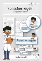 Vorschau - Arbeitsblätter - Forscherregeln: Kooperative Hilfen für das Experimentieren - Deckblatt