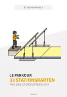 Vorschau - Stationenlernen - Le Parkour: 33 Stationskarten für den Sportunterricht - Deckblatt