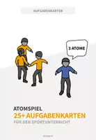 Vorschau - Spiele - Atomspiel - 25+ Aufgabenkarten für den Sportunterricht - Deckblatt