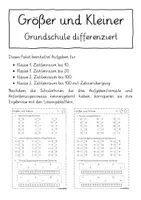 Vorschau - Arbeitsblätter - Mathe im Flex - Differenziertes Unterrichtsmaterial - Deckblatt