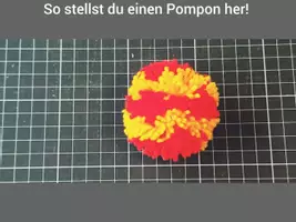 Vorschau - Bildkarten - So stellst du einen Pompon her! - Deckblatt