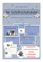 Vorschau - Arbeitsblätter - Musik hören: Der Schlittschuhläufer von Emil Waldteufel (interaktive PDF) - Deckblatt