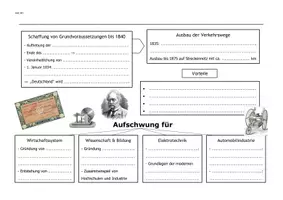 Vorschau - Arbeitsblätter - Geschichte 9 - Industriealisierung - Deckblatt