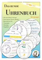 Vorschau - Unterrichtsreihen - Uhrenbuch - Deckblatt