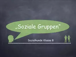 Vorschau - Stundenentwürfe - Unterrichtseinheit zum Zusammenleben in sozialen Gruppen - Deckblatt