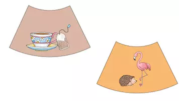 Vorschau - Mal- und Bastelvorlagen - Literaturprojekt: Alice im Wunderland - Legekreis - Seite 3