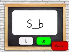 Vorschau - Spiele - 8 x Interaktive Übungsspiele - Rechtschreibtraining (ie, h, ä/e, äu/eu, k/ck, z/tz ...) - Homeschooling - Smartboard - Seite 2