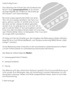 Vorschau - Arbeitsblätter - Lesespurgeschichte: Das erste Girokonto - Wiederholung - Seite 1